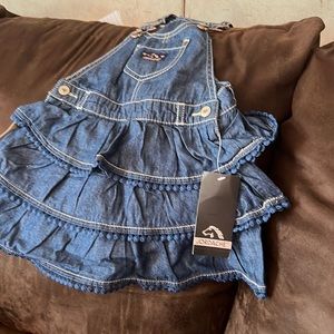 Toddler overall dress